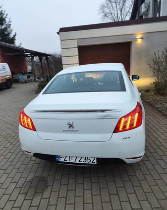 Peugeot 508 cena 22900 przebieg: 280000, rok produkcji 2011 z Góra małe 46